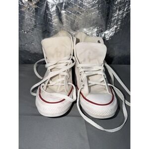 Converse Chuck Taylor Shoes Mens Size 5.5 White Canvas High Top All Star M7650